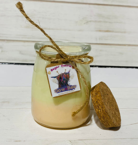 Sugar Hearts 8oz Candle